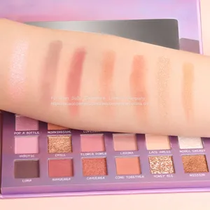 Eye Shadow Cosmetics 18 Colors Eyeshadow Palette Private Label Powder Waterproof thumbnail-3