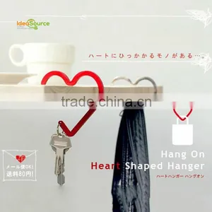 Novelty Heart-Shape Red Table Metal Bag Hanger Quality Choice thumbnail-3