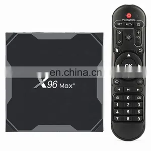 X96 MAX PLUS S905X3 4G 64G Android 9.0 OS Smart tv Box 32GB 5G Dual Band Wifi AC Smart tv Box 64GB SET TOP BOX thumbnail-4