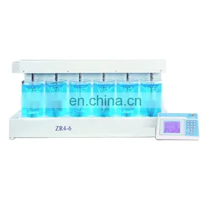 Intelligent Jar Tester Flocculator Polymer Flocculants for Water Treatment,ZR4-2 ,ZR4-4 thumbnail-1