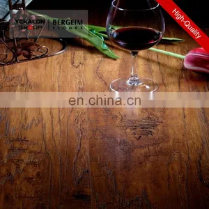 Hot Sale High Quality Competitive Price Eir Swiftlock Handscraped Hickory Laminate Flooring thumbnail-2