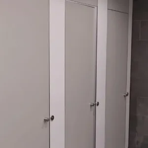 Manufacturers Phenolic Toilet Partitions Door Modular Gym Room Shower Toilet Cubicles thumbnail-4
