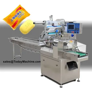 Customization Pillow Flow Packing Protein Energy Bar Biscuit Chocolate Bar Wrapping Machine thumbnail-5