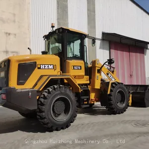 Hzm S270 CE/ ISO 2.7ton Cheap Price Diesel Engine Wheel Loader for Sale and Construction thumbnail-3