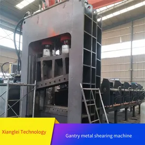Y-180 Gantry Metal Shearing Machine With Convenient Feeding. Supplied by Xianglei Technology, Copper Compression Hydraulic Gantry Shear thumbnail-5
