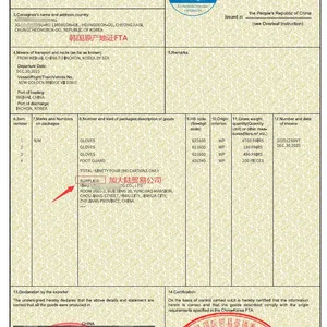 Supply Certificates of Origin (CO), FORM E, China-South Korea FTA, China-Australia FTA, and CCPIT Certificates thumbnail-3