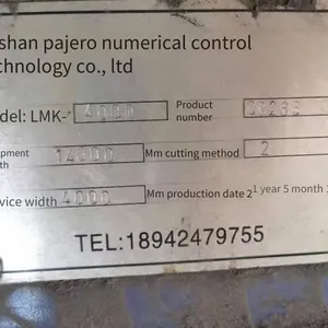 Second-hand Cnc Gantry Plasma Cutting Machine With a 3-meter Span, New in Appearance and High Cost-effective thumbnail-3