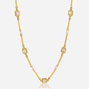 Scratch Resistant Stainless Steel Necklace CNC Precision Crafted for Daily Wear thumbnail-4