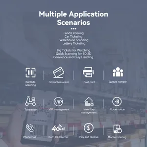 Square Terminal - NFC Reader Credit Card Machine to Accept All Payments | Mobile POS For Restaurant/ Cafe With Best Price thumbnail-4