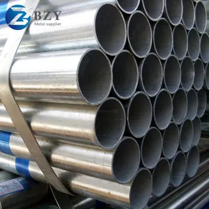 Galvanized Steel Pipe Round Hot Dipped Gi Galvan Steel Pipe for Building Astm Pre Galvanized Steel Pipe thumbnail-5