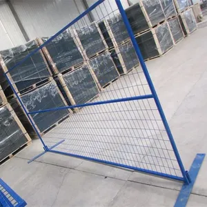 Environmentally Friendly and Easy-to-assemble Canadian Movable Galvanized Temporary Fencing Panels/welded Wire Temporary Fencing thumbnail-4