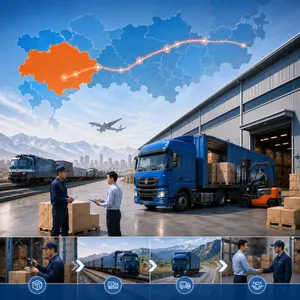 China to Kazakhstan Truck and Rail Freight Forwarding Service thumbnail-4