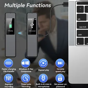 Portable Convenient and Easy Use Digital Voice Recorder With Multi-function and MP3, WAV Format thumbnail-5