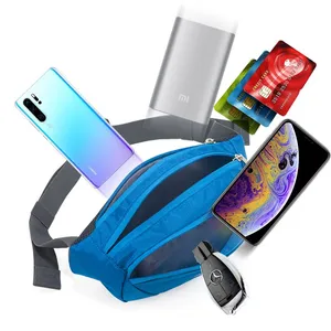 New Trendy Waist Bag, Waterproof Sports Crossbody Bag, Outdoor Chest Bag for Men, Multifunctional Phone Bag for Women thumbnail-2