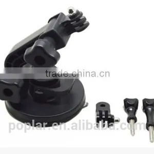 GP109 Gopros Suction Cup Accessories + Screw+ Adapter for GoPros Hero3+ thumbnail-2