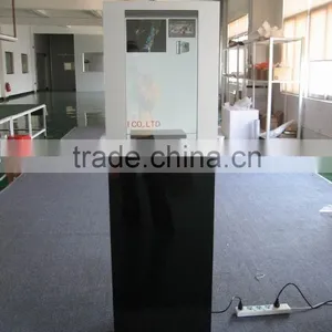 32" Transparent Lcd Screen Vertical Lcd Advertising Monitor Usb Flash Drive Audio Player Video Loop Lcd Transparent Display Box thumbnail-5
