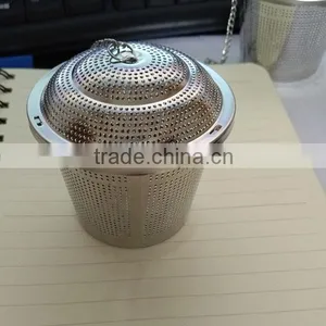 Amazon FDA Good Metal Tea Infuser Metal Tea Bag Infuser Stainless Steel 304 Tea Strainers Wholesale thumbnail-4
