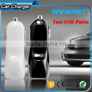 New Products Power Drive 12W 2.4A Duckbill Dual Port USB Car Charger Fast Charger With PowerIQ Technology For IPhone For Samsung thumbnail-1