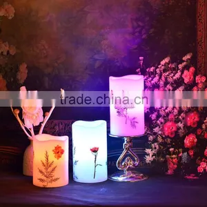 Battery Operated Flameless Candles for Christmas Led Flameless Battery Candles thumbnail-6