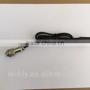 NEw Metal 3pin Air Plug to 2 Pin Male -Female Connector Power Cable thumbnail-3