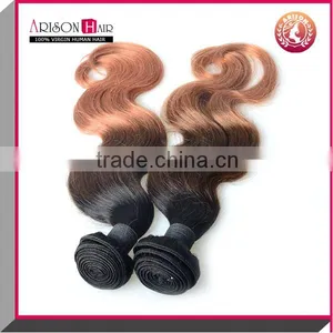 T Hair Products Ombre Hair Extensions 8A Brazilian Virgin Hair Body Wave 3pcs Brazilian Human Hair Weave Bundles 1B 4 30 thumbnail-6
