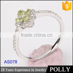 Guangzhou Factory OEM 925 Sterling Silver Zircon Ring,customize 9k,14k,18k Jewelry thumbnail-4