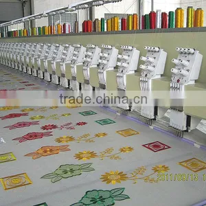 4needles 33heads Computerized Flat Embroidery Machine thumbnail-4