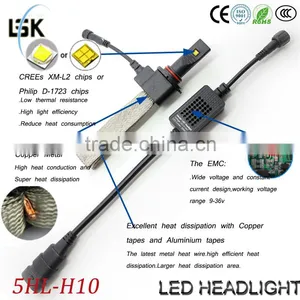 All in One 2500lm Led Headlight g5 H10 Waterproof Ip65 Motorcycle Led Headlight Bulbs thumbnail-6