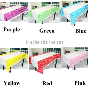 Plastic Tablecloth Wedding Birthday Party Supplies thumbnail-5