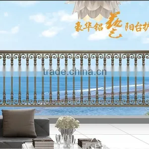 AJLY-804 Hot Sale!!!wholesale Decorative Aluminum Balcony Railing Designs (manufacturer) thumbnail-1