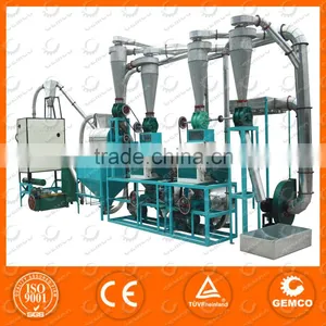 7-10T/D Small Scale Wheat Flour Mill Machine Price thumbnail-1