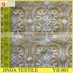 New Arrival African Organza Lace Fabric YJC003 thumbnail-2