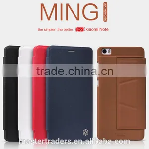 Original NILLKIN Ming Series Stand Holder Flip Wallet PU Leather Case With Card Slot For Xiaomi Note MT-3362 thumbnail-1