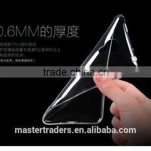 Original HOCO Light Series 0.6mm Ultra Thin Soft TPU Clear Protective Back Cover Case For Meizu MX4 MT-2942 thumbnail-3