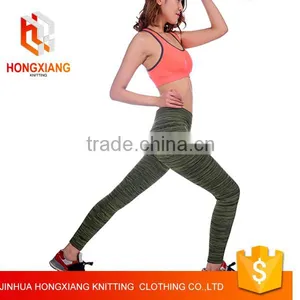 Women Yoga Polyester Sexy Compression Sports Pants thumbnail-2