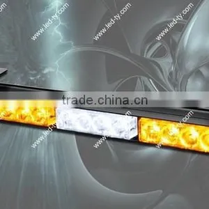14" LED Traffic Advisor 7 Modes Emergency Hazard Strobe Light Bar thumbnail-2