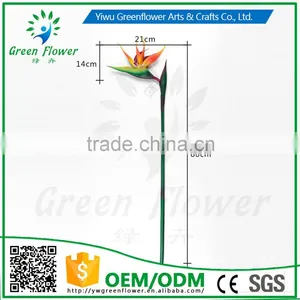 greenflower 2016 Латекс ПВХ Искусственные цветы Стелиция в качестве подарка для украшения свадьбы thumbnail-1