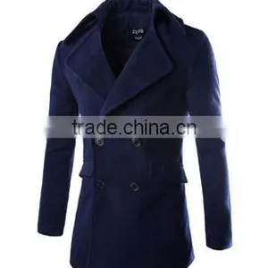 Men's Woolen Coat thumbnail-2
