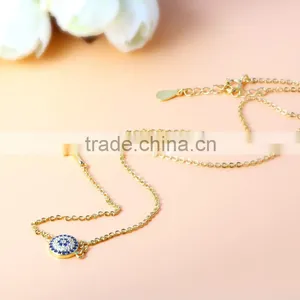 Latest Design 18k Gold Necklace in 925 Silver thumbnail-3