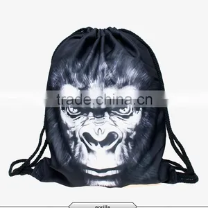 Durable Polyester Men Sport Drawstring Shoes Backpacks thumbnail-4