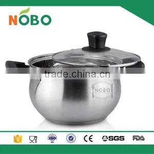 NOBO New Arrival Stainless Steel Stock Pot With Capsule Bottom thumbnail-5