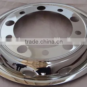 22.5''stainless Steel Wheel Cover,wheel Trim,universal Wheel Simulator thumbnail-3