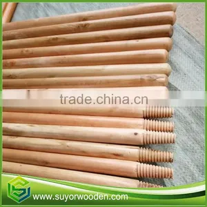 Various Thread Varnish Wooden Broom Handle Mop Stick thumbnail-3