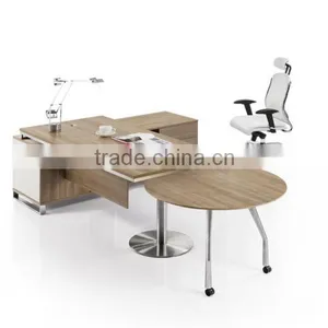 (MFC)DT-13 Melamine Modern Executive Office Desk thumbnail-2