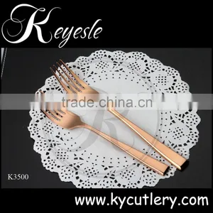Copper Pattern Flatware,cutlery-set-stainless-steel,colored Cutlery Set thumbnail-2
