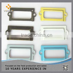 Hot Sales 21x49mm Metal Colorful Label Holder thumbnail-4