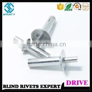 ALUMINUM CSK HEAD HAMMER DRIVE IN RIVETS thumbnail-6