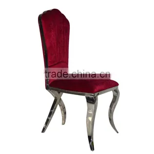 Stainless Steel Metal Banquet Chair Furniture thumbnail-1