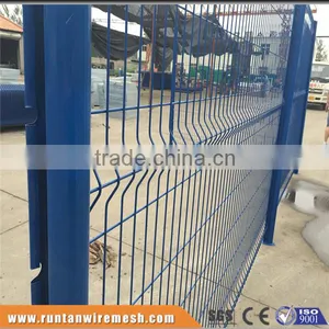 Hot Dipped Galvanized and Pvc Coated V Mesh Fence (ISO9001,Factory) thumbnail-2