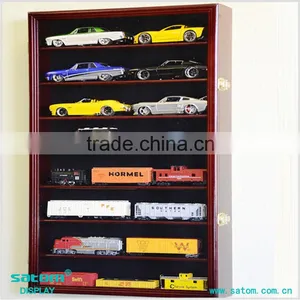Customize Wooden Desktop Model Car Display Case thumbnail-1
